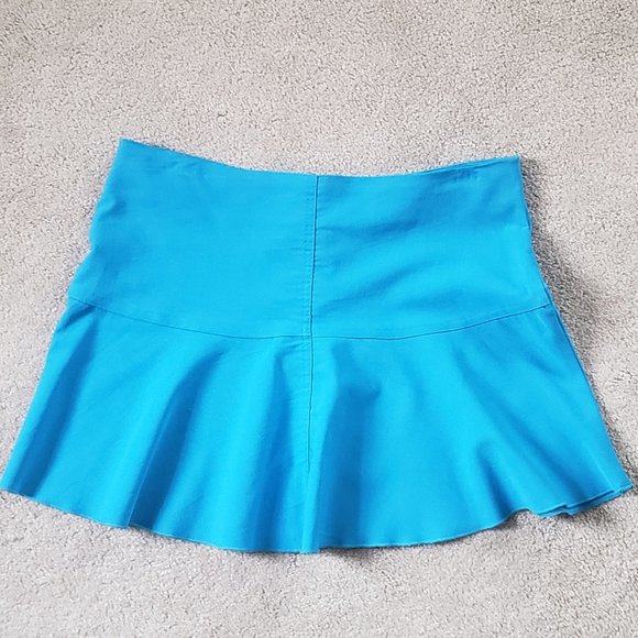 Pretty Blue Mini Skirt M - Picture 2 of 3